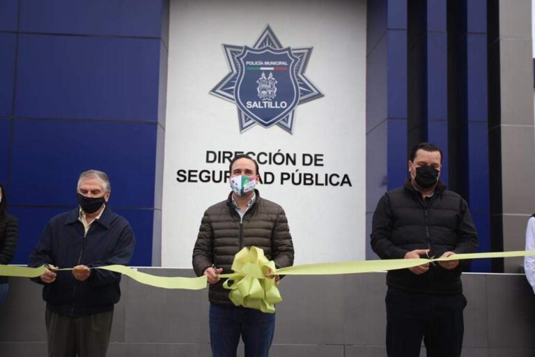 Modernizan instalaciones de la Policía Municipal de Saltillo