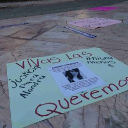 Se manifiestan en Saltillo por justicia para Alondra 4