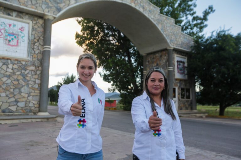 Edna Dávalos con mucho entusiasmo visitó los cuatro municipios de su distrito