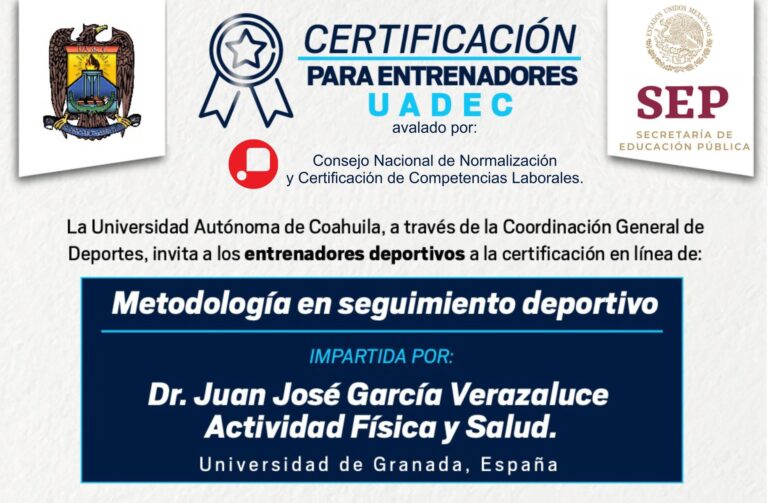 Entrenadores deportivos podrán certificarse en la UA de C 