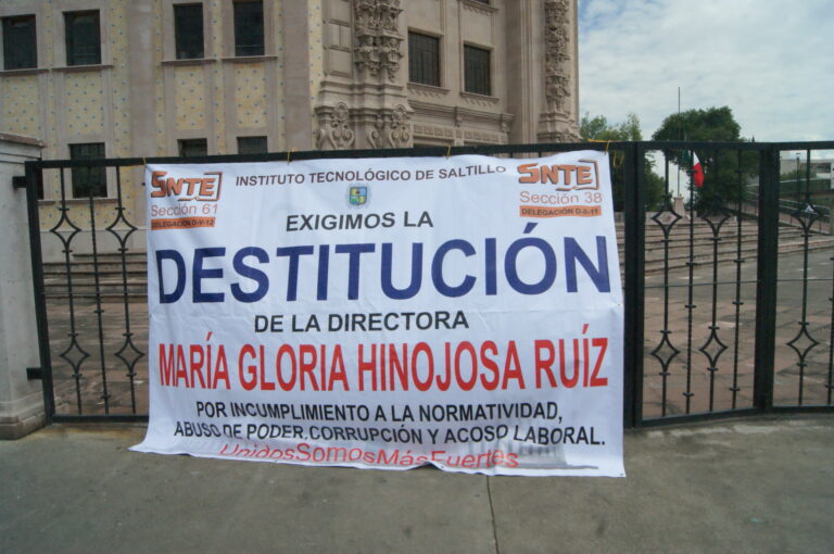 Exigen destitución de directora del ITS