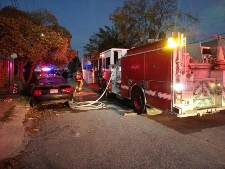 Muere hombre al incendiarse vivienda en Saltillo