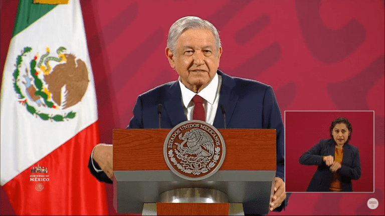 Estamos creciendo, se está cumpliendo pronóstico de recuperación en ‘V’: AMLO