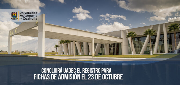 La UA de C cierra el 23 de octubre el registro de fichas para semestre enero-junio 2021 