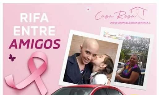 Busca Asociación Casa Rosa recursos para apoyar a 100 mujeres en su tratamiento contra el cáncer