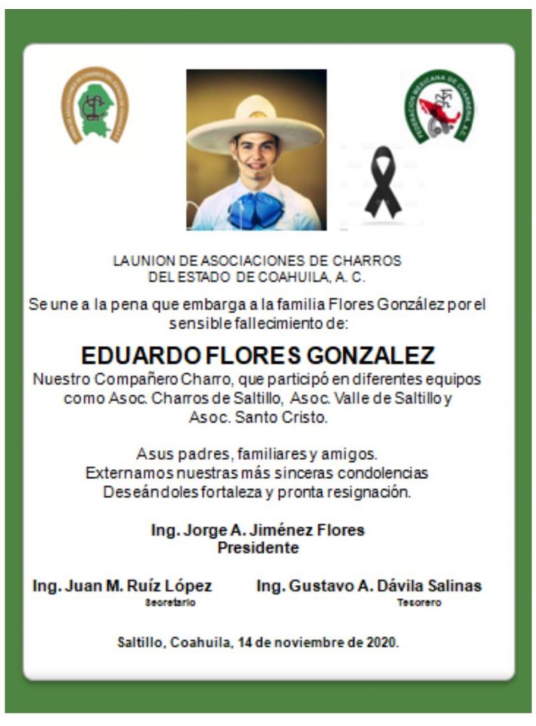 Fallece joven charro saltillense en accidente en Querétaro