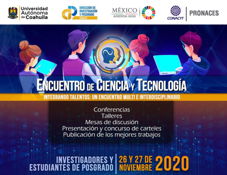 Convoca UA de C a participar en los talleres del Encuentro de Ciencia y Tecnología 2020 