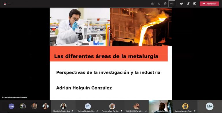 Inician Actividades de la “Jornada de Metalurgia y Materiales 2020″ en la UA de C