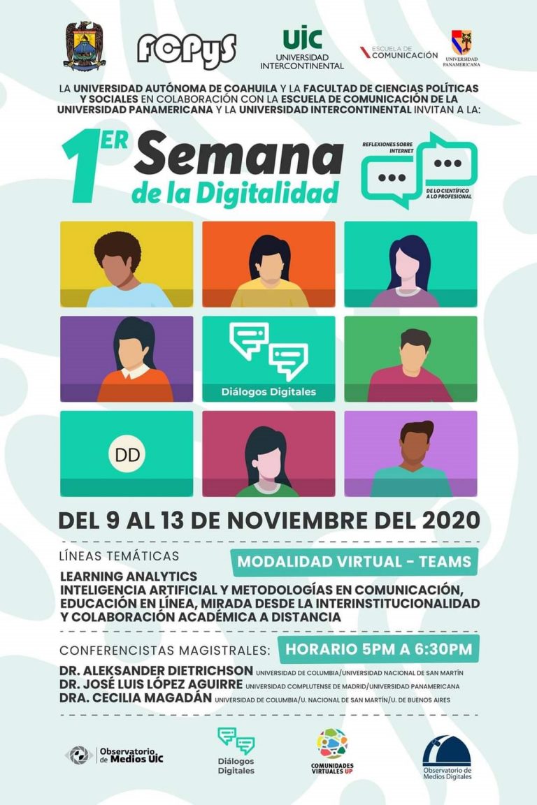 Realiza Facultad de Ciencias Políticas y Sociales Primera Semana de la Digitalidad