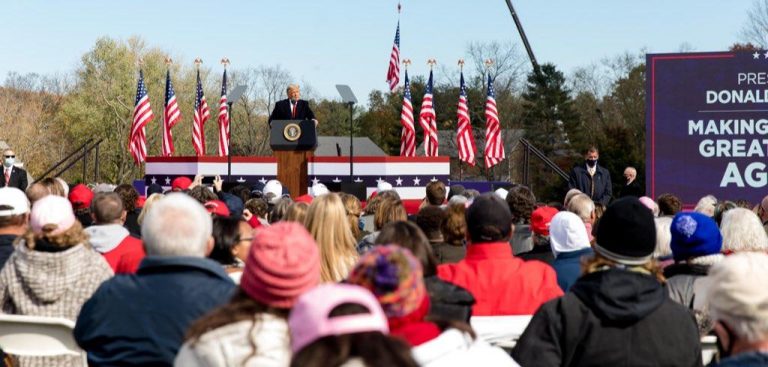 Final de fotografía: Trump y Biden con mínima diferencia en Georgia y Pensilvania