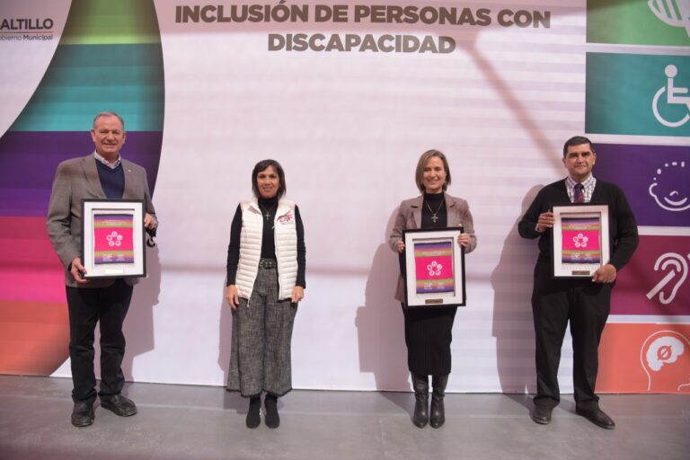 Premia DIF Saltillo la promoción de la inclusión de personas con discapacidad