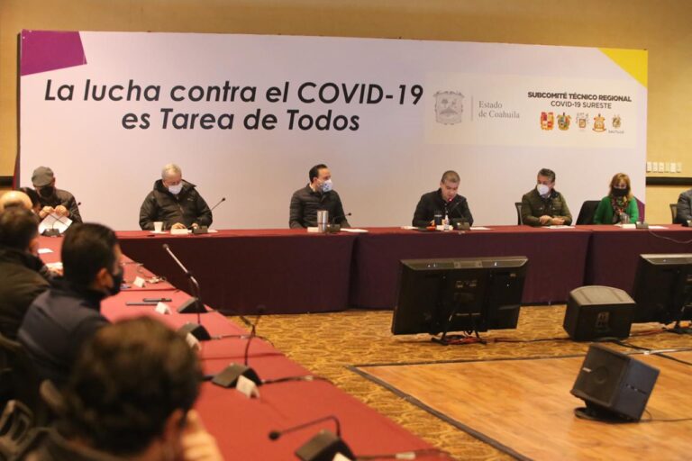 Cierra el año con 95 sesiones el Subcomité Técnico Regional Covid-19 Sureste