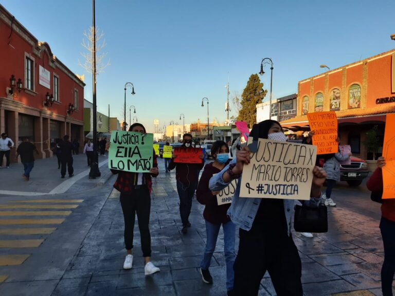 En manifestación, piden justicia para Mario por su homicidio