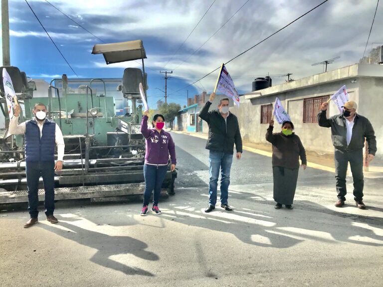 Arranca alcalde recarpeteo en la Colonia El Mirador 