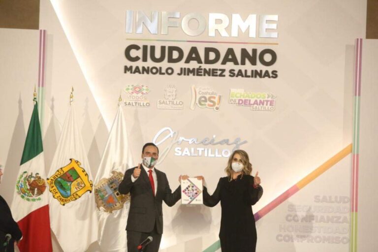 Echados pa’ Delante Saltillo, presenta Manolo Jiménez 3er Informe Ciudadano