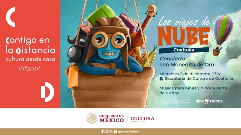 Participa Coahuila en el programa ‘Los Viajes de Nube’