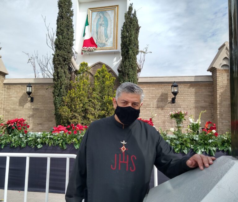 Agradece rector del Santuario a saltillenses por cuidarse y cuidar a los demás