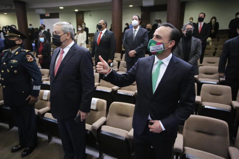 Llegan hoy al Congreso muchas aliadas y aliados de Saltillo: Manolo Jiménez