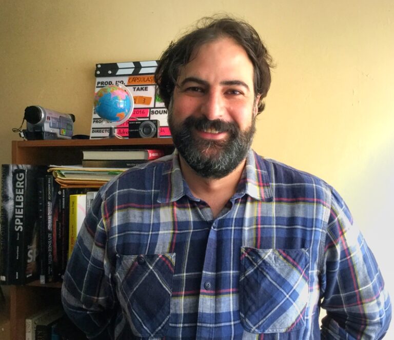 Iker Compeán Leroux, encargado del taller de guión de cortometraje de ficción de Cultura Coahuila