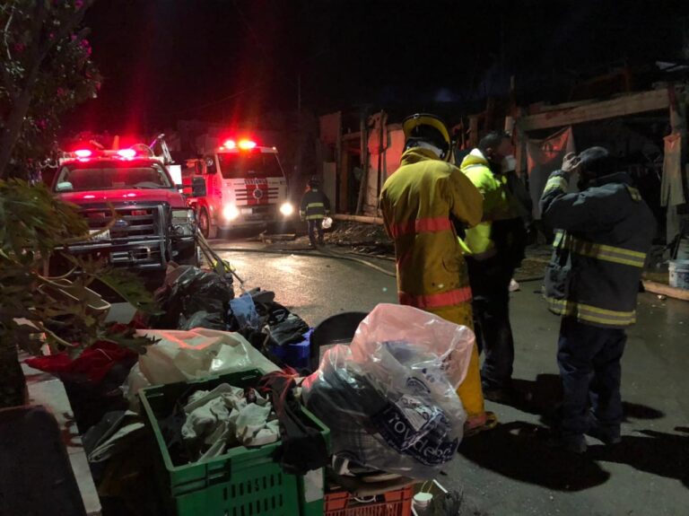 Muere hombre al incendiarse su casa en Ramos Arizpe