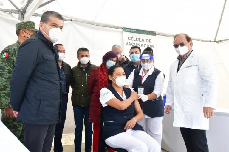 Inicia este miércoles en Coahuila vacunación en los 26 hospitales Covid, anuncia Miguel Riquelme