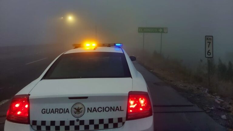 Permanece cierre de tramo en carretera Saltillo-Monterrey por mal clima