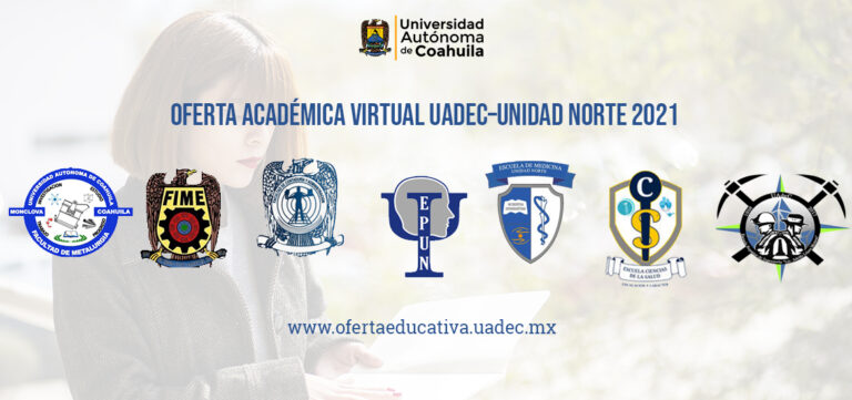 Promueve Unidad Norte de la UA de C de manera virtual su oferta académica  