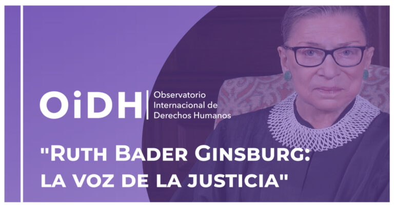 UA de C y AIDH invitan al Observatorio Internacional de Derechos Humanos “Ruth Bader Ginsburg: La Voz de la Justicia”