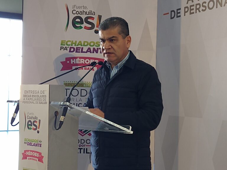 Pide Riquelme a Gobierno Federal coordinación con Coahuila para vacunación de adultos mayores