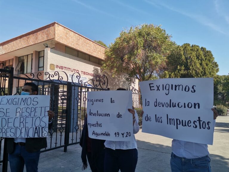 Continúan manifestaciones en el Instituto Tecnológico de Saltillo