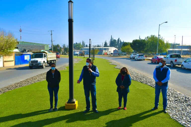 Alcalde rescata espacios públicos; inaugura la ‘Línea Verde’