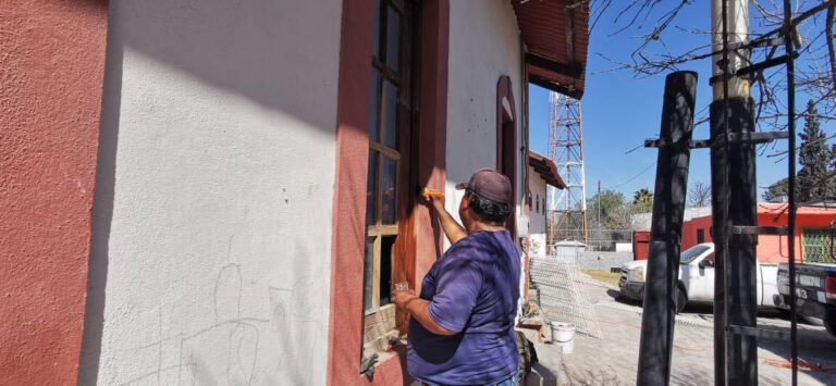 Avanzan acciones de rescate en el museo ‘La Estación’ de Ramos Arizpe 