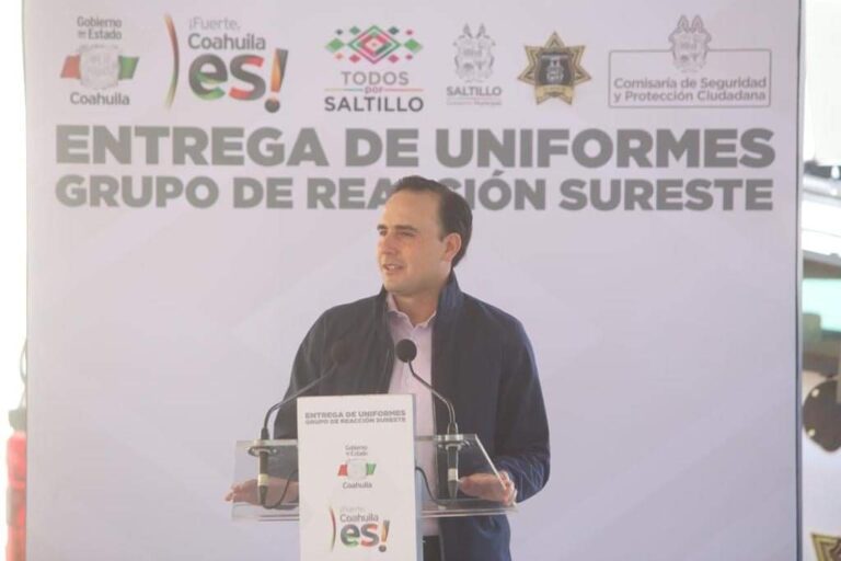 Fortalece Manolo estrategias de seguridad con el GRS