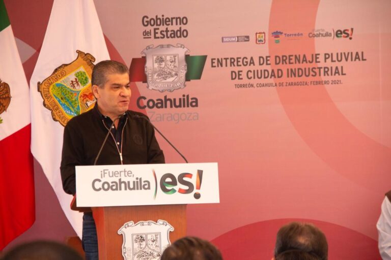 Con inversión de 24 mdp, entrega MARS drenaje pluvial en Ciudad Industrial de Torreón