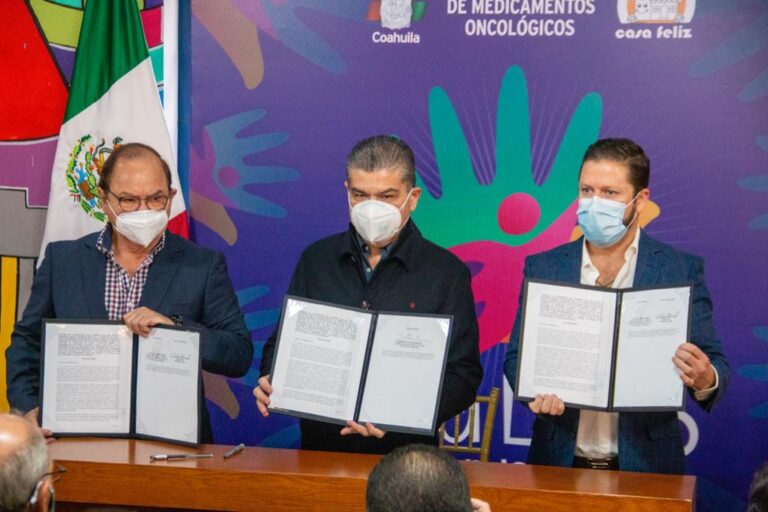 Entrega Gobierno de Coahuila 85 mdp en medicamentos oncológicos: MARS