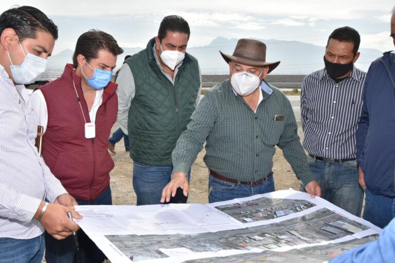 Supervisan en Ramos Arizpe avance de obra de agua potable del programa estatal ‘Vamos A Michas’