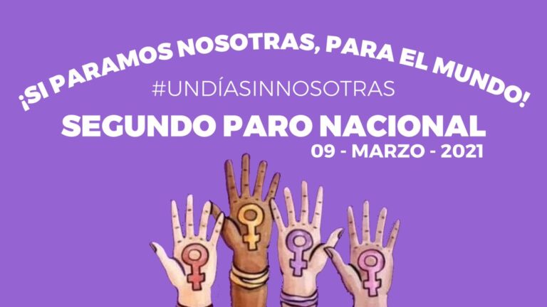 Convocan mujeres a paro nacional