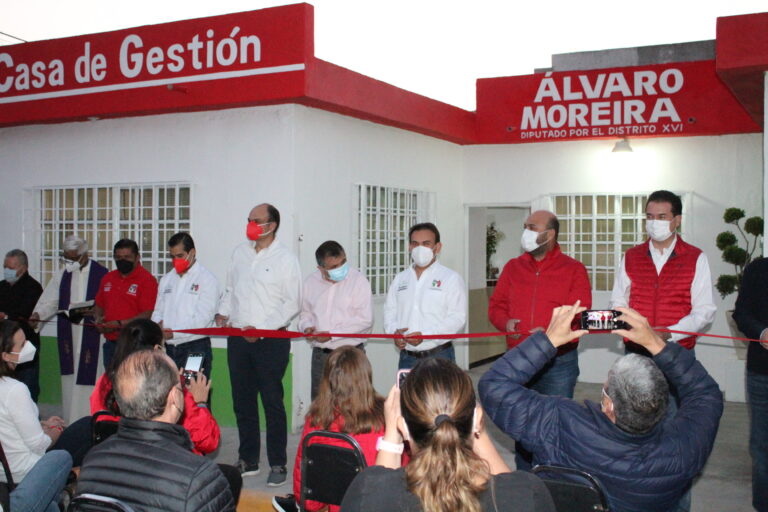 Inauguran Casa de Gestión de Álvaro Moreira 