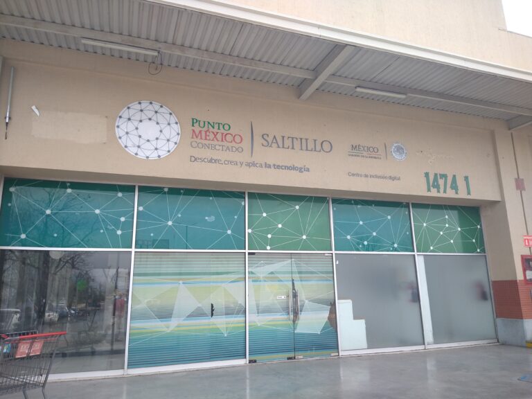 Desalojan Punto México Conectado en Saltillo