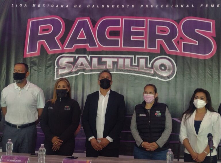 Presentan al equipo femenil de baloncesto Racers Saltillo