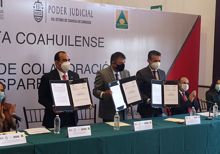 Firman Congreso e ICAI convenio para impulsar conservación y modernización de archivos públicos