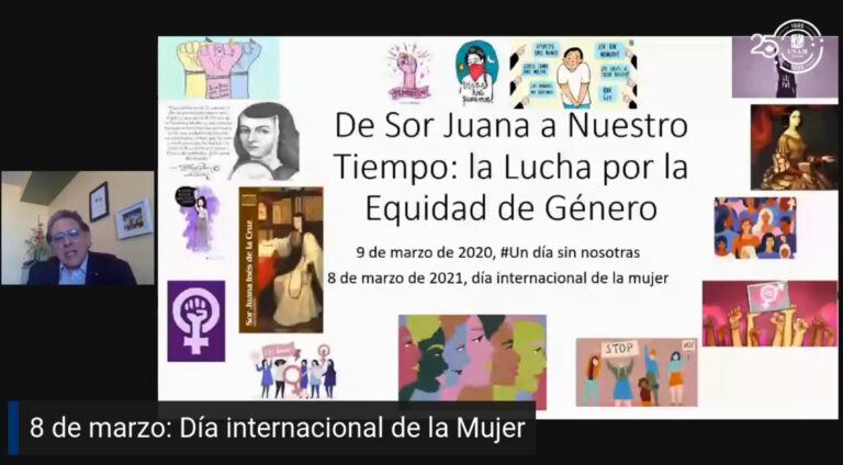 La voz de Sor Juana conecta con las mujeres en su lucha por la igualdad 