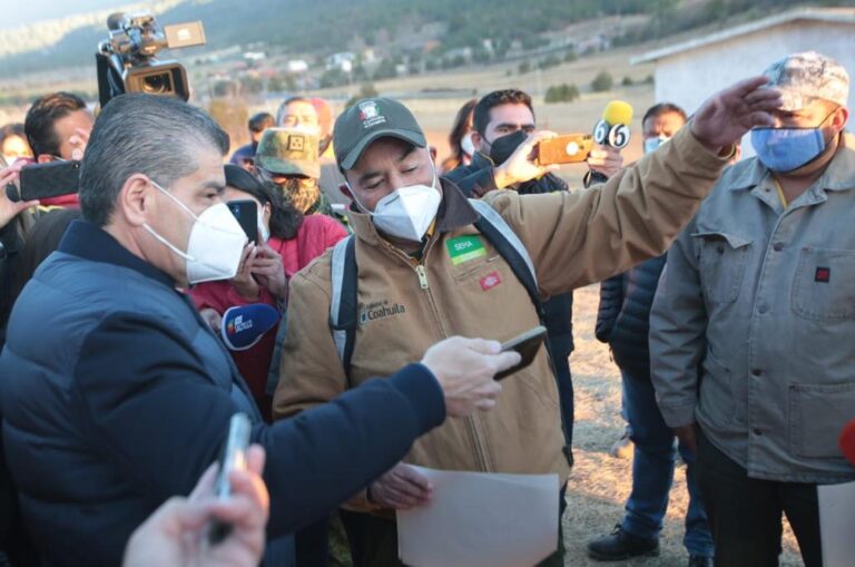 Reconoce MARS a brigadistas su valor en combate al fuego en Sierra de Arteaga