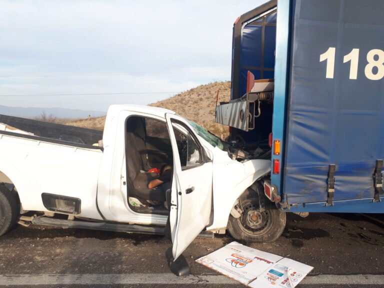 Un muerto y un lesionado tras carreterazo