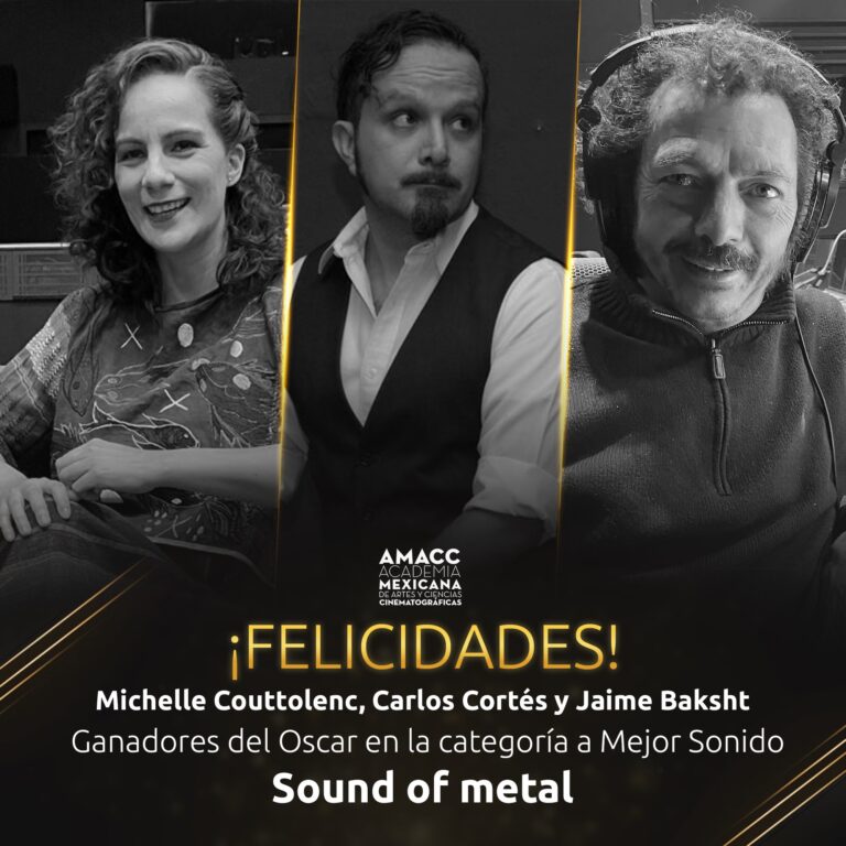 Mexicanos ganan Oscar a Mejor Sonido por ‘Sound of Metal’