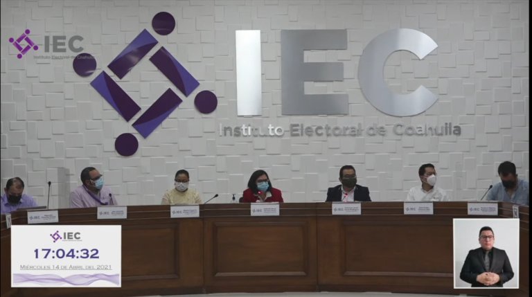 Aprueba IEC realización de cuatro debates en línea de candidatos a alcaldes