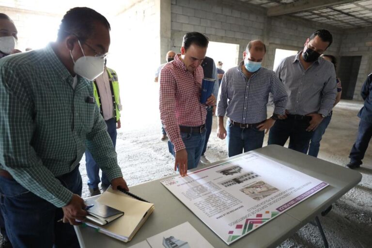 Avanza construcción de la Academia de Policía en Saltillo