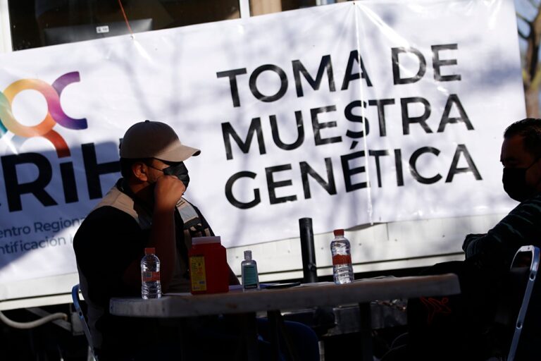 Centro Regional de Identificación Humana de Coahuila y buscadoras de NL colaboran para toma de muestras referenciales