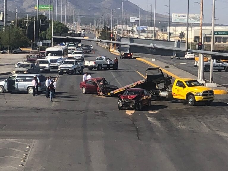 Muere hombre tras protagonizar brutal choque al sur de Saltillo