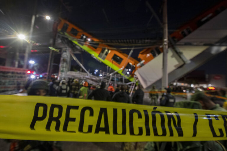 Al menos 23 muertos tras desplome en Línea 12 del Metro de la CDMX